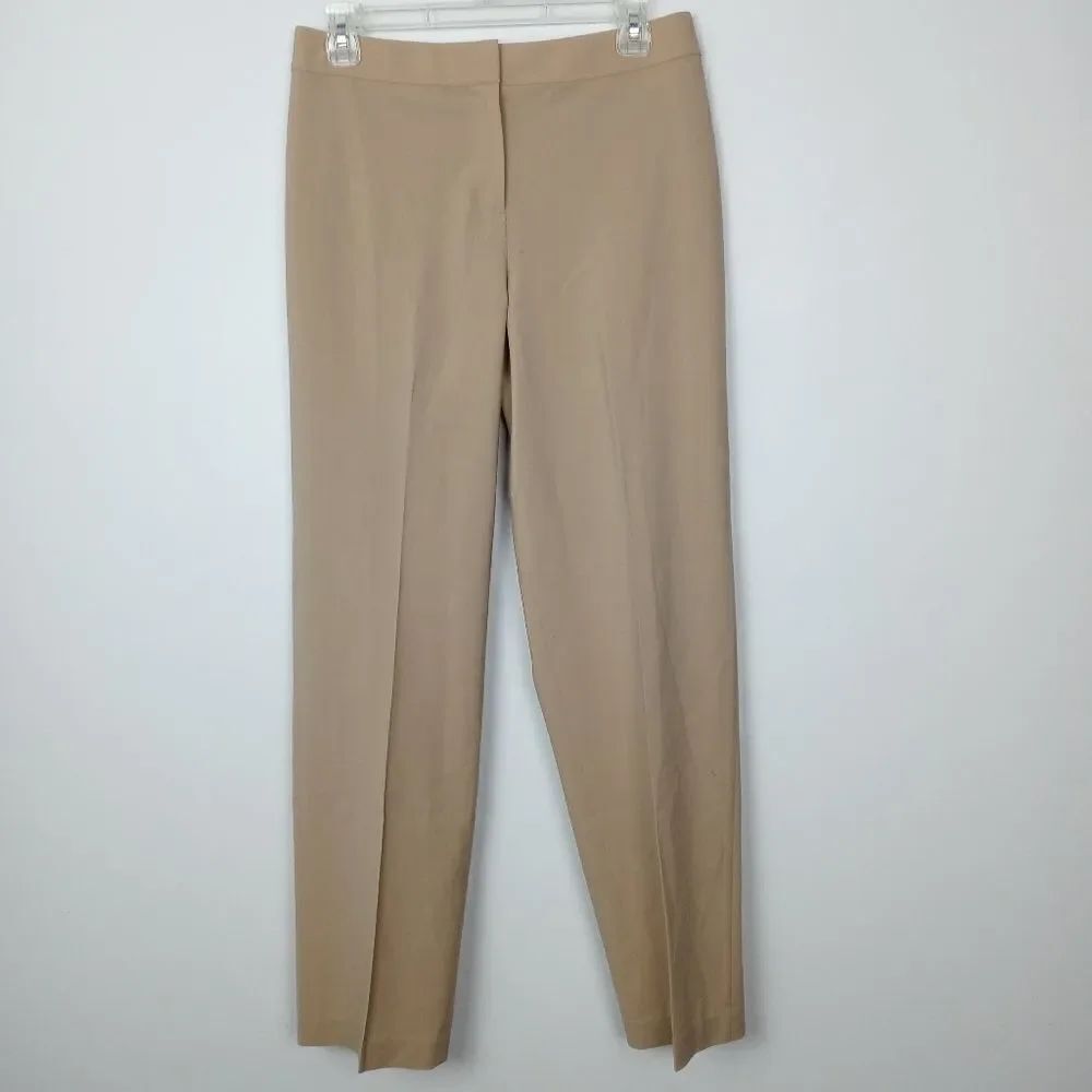 ST. John tan dress pants size 4